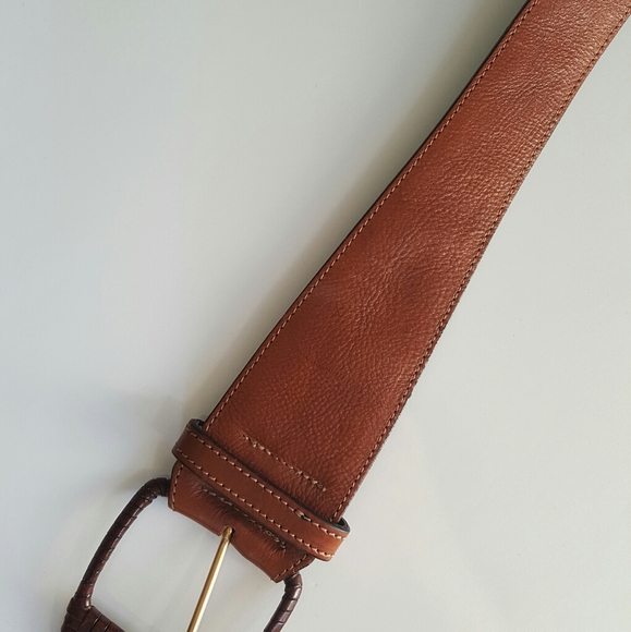 Axcess Leather Belt made in Italy - Picture 10 of 12